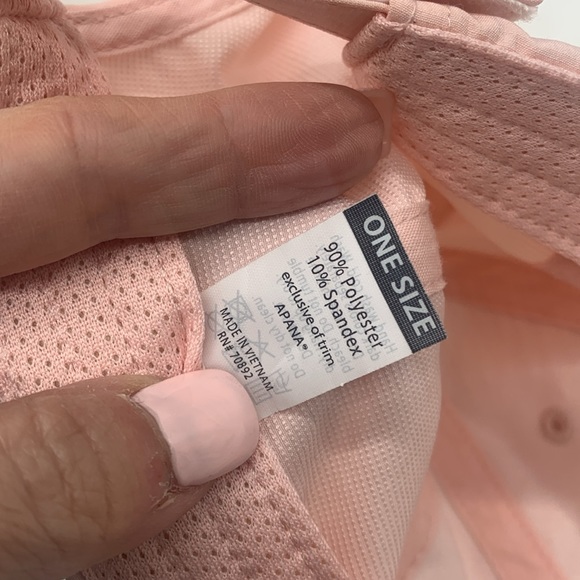 Apana Light Pink Lightweight Workout Baseball Hat HT5389 - Picture 7 of 8